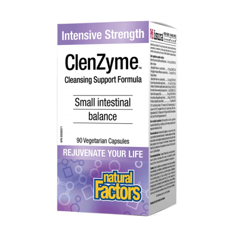ClenZyme Cleansing Support Formula 90 веге капсули | Natural Factors