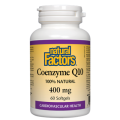 Коензим Q10 400 мг 60 гел-капсули | Natural Factors