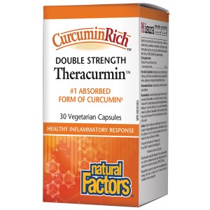 CurcuminRich Double Strength Theracurmin 60 мг 30 веге капсули | Natural Factors