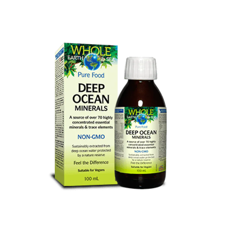 Deep Ocean Minerals 100 мл | Natural Factors Източник на електролити Фактор за поддържане на добро здраве Помага на организма да метаболизира въглехидрати, протеини и мазнини Помага за развитието и поддърж Deep Ocean Minerals 100 мл | Natural Factors Изто