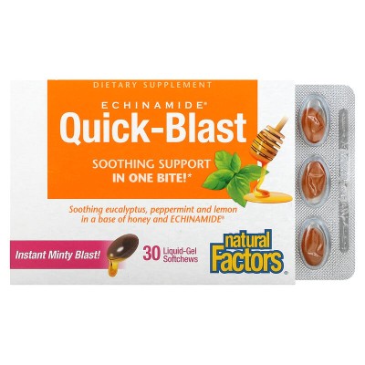 Echinamide Quick-Blast 30 течни гел-капсули | Natural Factors Echinamide Quick-Blast 30 течни гел-капсули | Natural Factors