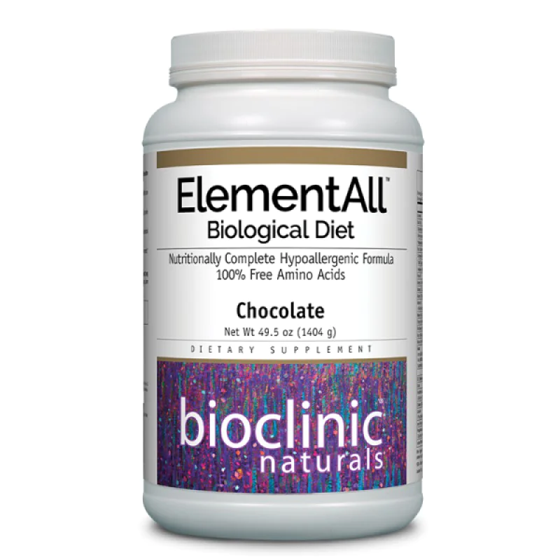 ElementAll Biological Diet Powder Chocolate Flavour 1404 гр | Bioclinic Naturals