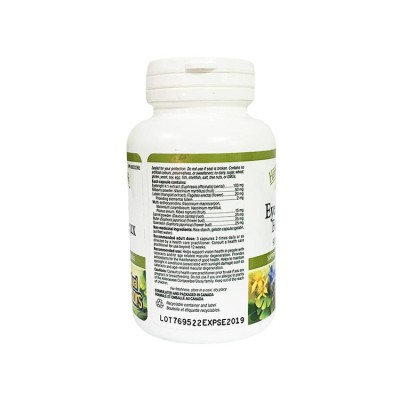 Eye Factors Formula 90 капсули | Natural Factors За стабилно зрение независимо от възрастта Подобрява функциите на очите Подобрява качеството на зрението Съдържа лутеин, боровинки, очанка Доказано ефика Eye Factors Formula 90 капсули | Natural Factors За 