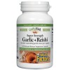 GarlicRich Super Strength Garlic+Reishi 120 капсули | Natural Factors