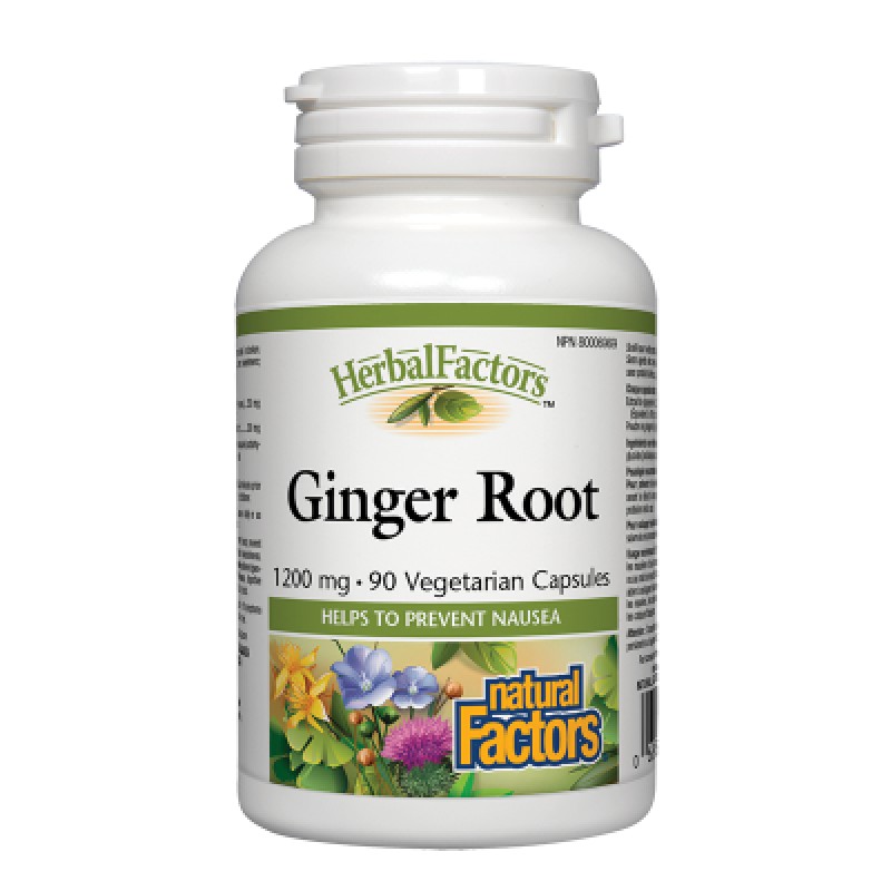 Ginger Root 450 мг 90 веге капсули | Natural Factors