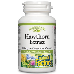 Hawthorn Extract 300 мг 60 веге капсули | Natural Factors