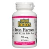 Iron Factors® с Витамин В12 и Фолиева киселина 35 мг 90 таблетки | Natural Factors