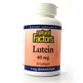 Lutein 40 мг 30 гел-капсули | Natural Factors