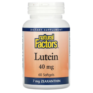 Lutein 40 мг 60 гел-капсули | Natural Factors