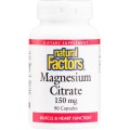 Magnesium Citrate 150 мг 90 капсули | Natural Factors