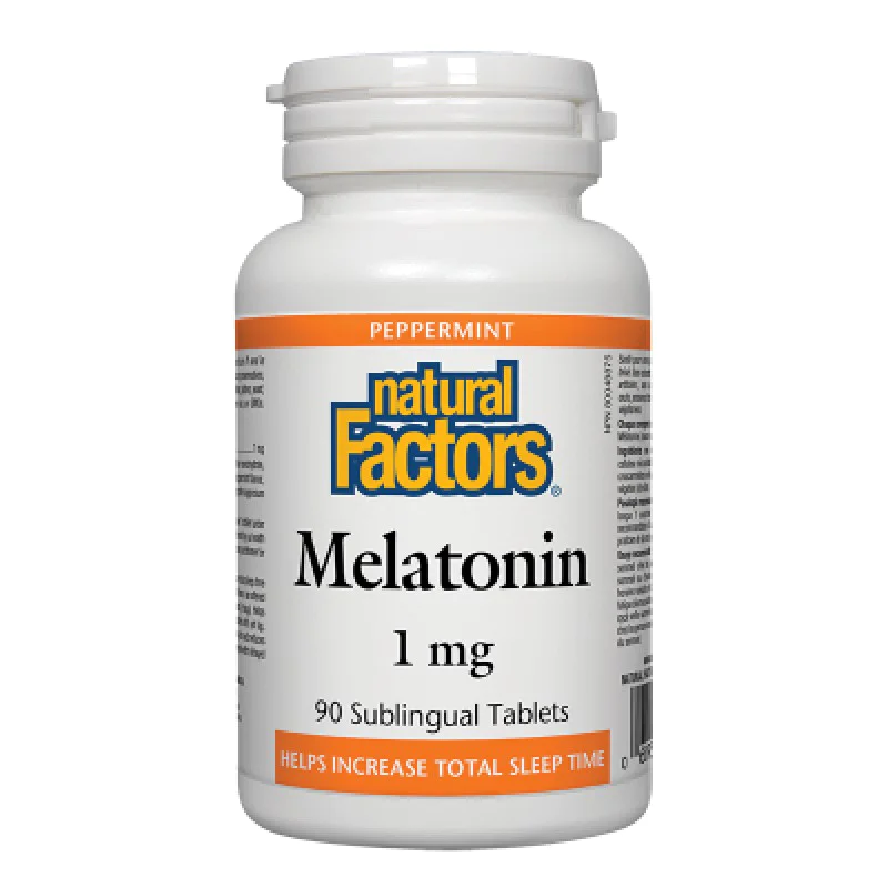 Melatonin 1 мг 90 таблетки | Natural Factors Melatonin 1 мг 90 таблетки | Natural Factors