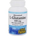 Micronized L-Glutamine 500 мг 90 веге капсули | Natural Factors