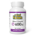 Mixed Vitamin E 400 IU 180 гел-капсули | Natural Factors