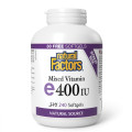 Mixed Vitamin E 400 IU 240 гел-капсули | Natural Factors