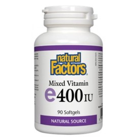 Mixed Vitamin E 400 IU 90 гел-капсули | Natural Factors