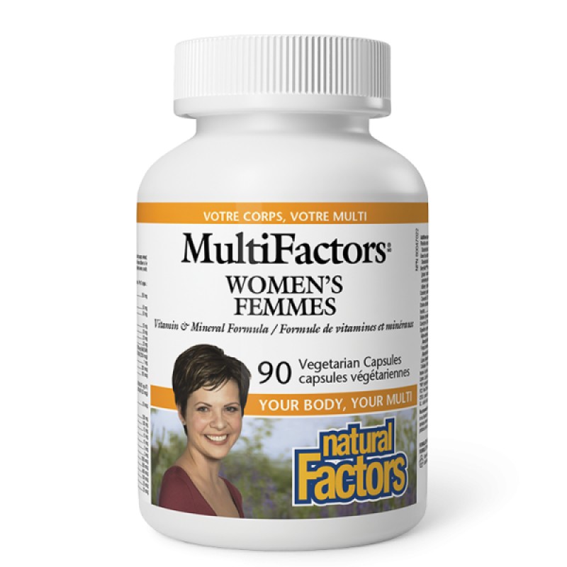 MultiFactors Women's Femmes 90 веге капсули | Nnatural Factors MultiFactors Women's Femmes 90 веге капсули | Nnatural Factors