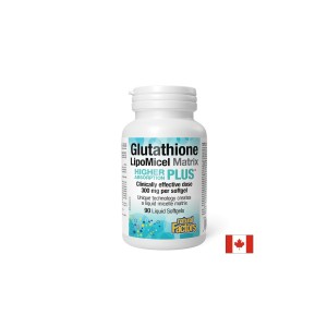 Антиоксидант - Глутатион LipoMicel Matrix, 300 mg x 90 софтгел капсули | Natural Factors
