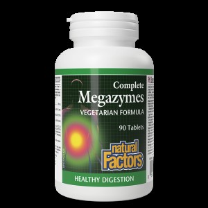 Complete Megazymes 90 таблетки | Natural Factors Complete Megazymes 90 таблетки | Natural Factors