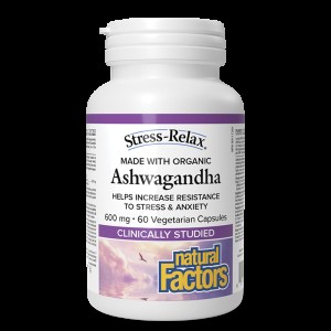 Ashwagandha 600 мг 60 веге капсули | Natural Factors