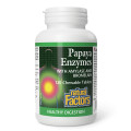 Папая Eнзими с Амилаза и Бромелаин 120 дъвчащи таблетки | Natural Factors