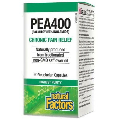 PEA400 90 вегетариански капсули | Natural Factors PEA400 90 вегетариански капсули | Natural FactorsПомага за справяне с дискомфорта
Осигурява растителна терапия за облекчаване на хронична болка
Използва се за облекчаване на болката, свързана с PEA400 90 вегетариански капсули | Natural Factors Помага за справяне с дискомфорта Осигурява растителна терапия за облекчаване на хронична болка Използва се за облекчаване на болката, свързана с нервна к PEA400 90 вегетариански капсули | Natural Factors П