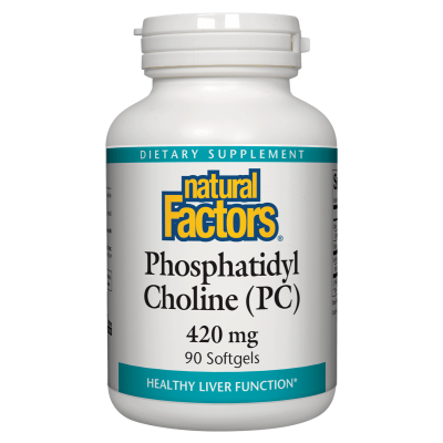 Phosphatidyl Choline (PC) 420 мг 90 гел-капсули | Natural Factors Phosphatidyl Choline (PC) 420 мг 90 гел-капсули | Natural FactorsПоддържа здравето и функциите на черния дроб
Подпомага обработването на мазнините
Подпомага и подобрява паметта, Phosphatidyl Choline (PC) 420 мг 90 гел-капсули | Natural Factors Поддържа здравето и функциите на черния дроб Подпомага обработването на мазнините Подпомага и подобрява паметта, концентрацията и когнитивните Phosphatidyl Choline (PC) 420 мг 90 гел-капсул
