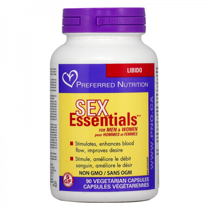 Preferred Nutrition Sex Essentials for Men & Women 90 капсули | Natural Factors