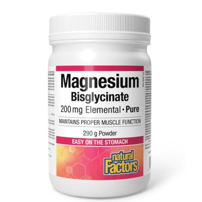 Pure Magnesium Bisglycinate 200 мг 290 гр | Natural Factors
