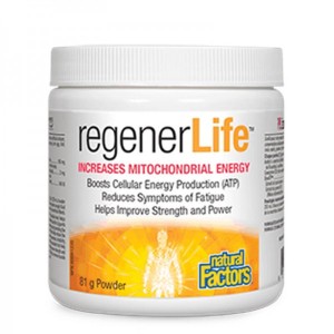 RеgenerLife Increases Mitochondrial Energy Powder 81 гр | Natural Factors