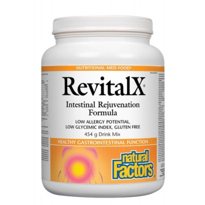 RevitalX® Чревновъзстановителна формула 454 гр | Natural Factors RevitalX® Чревновъзстановителна формула 454 гр | Natural Factors