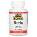 Rutin 250 мг 90 капсули | Natural Factors Rutin 250 мг 90 капсули | Natural FactorsПодобряване на кръвообращението
Намаляване на риска от сърдечни заболявания
Предотвратява развитието атеросклероза
Има онкозащитни свойства
Има антиоксидантн [Rutin 250 мг 90 капсули | Natural Factors Подобряване на кръвообращението Намаляване на риска от сърдечни заболявания Предотвратява развитието атеросклероза Има онкозащитни свойства Има антиоксидантно д