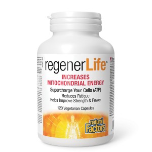 Rеgener Life Increases Mitochondrial Energy 120 веге капсули | Natural Factors