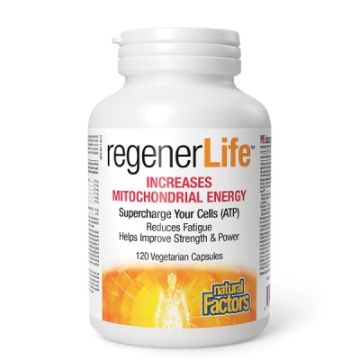 Rеgener Life Increases Mitochondrial Energy 120 веге капсули | Natural Factors