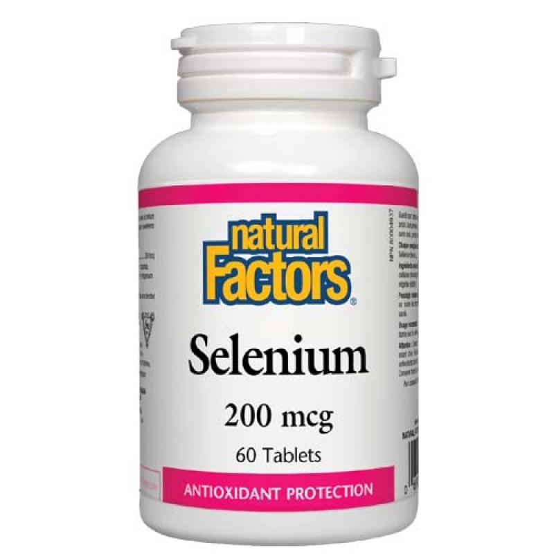 Selenium 200 мкг 60 таблетки | Natural Factors