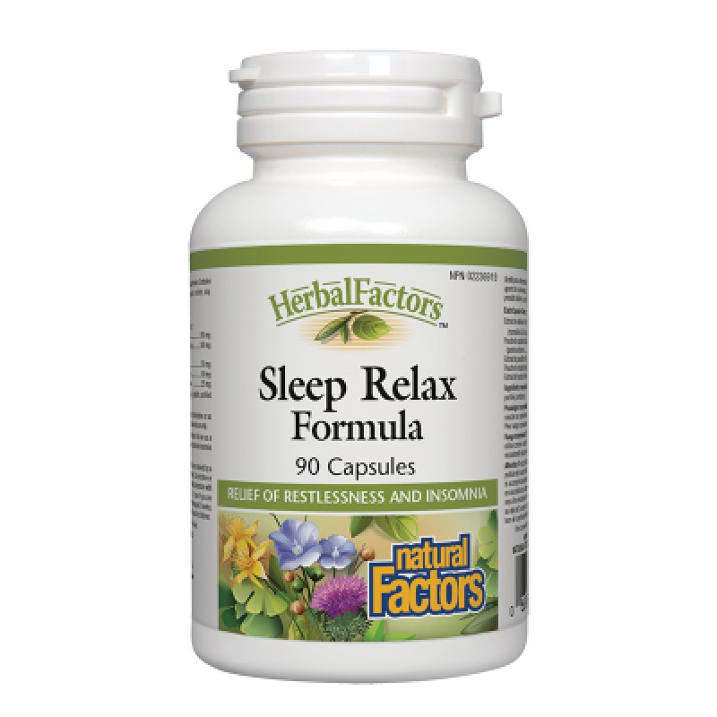 Sleep Relax Formula 90 капсули | Natural Factors