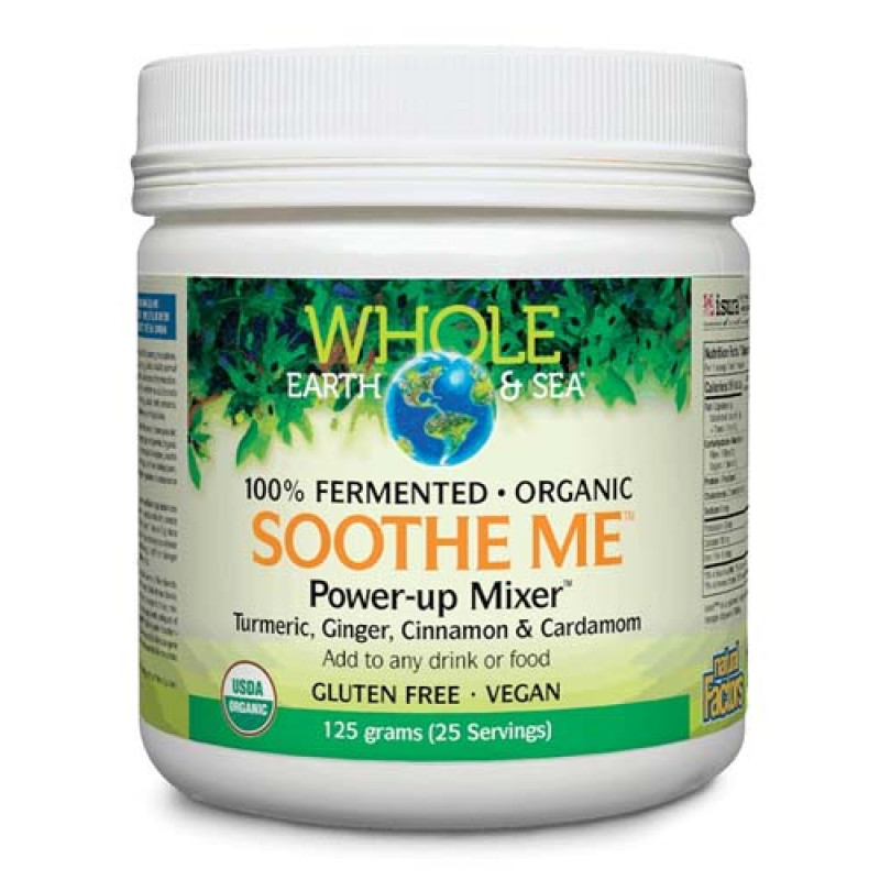 Soothe Me Power-Up Mixer Whole Earth & Sea 125 гр | Natural Factors