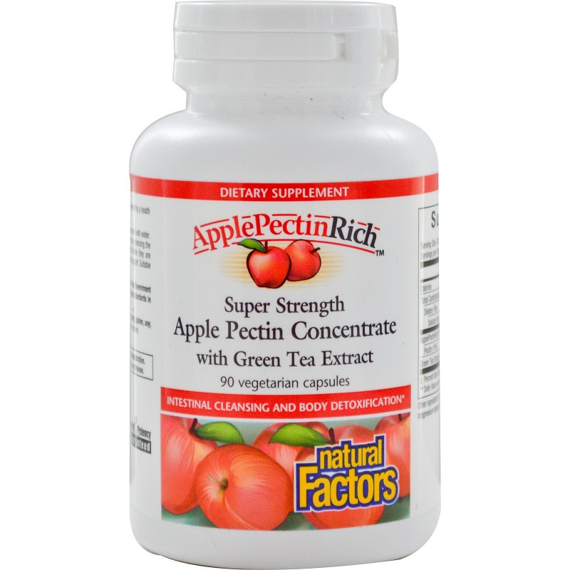 Ябълков Пектин Концентрат 500 мг 90 капсули Natural Factors