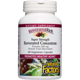 ResveratrolRich Resveratrol Concentrate 60 веге капсули | Natural Factors