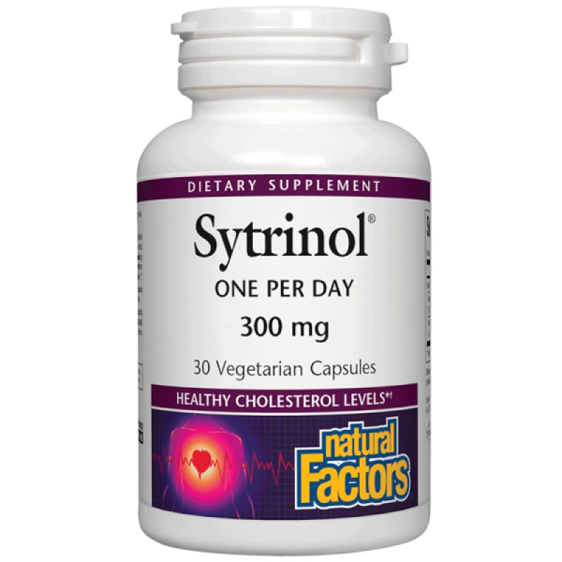 Sytrinol 300 мг 30 веге капсули | Natural Factors
