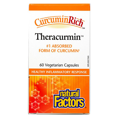 Теракурмин 30 mg (Theracurmin) 60 capsules I Natural Factors Биологично активна добавка Поддържа естествената възпалителна реакция на организма Усвоява се максимално от тялото Теракурмин 30 мг 60 капсули&n Теракурмин 30 mg (Theracurmin) 60 capsules I 