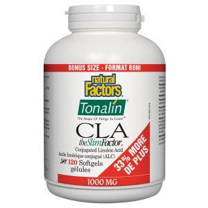 Tonalin CLA the SlimFactor 1000 мг 120 гел-капсули | Natural Factors