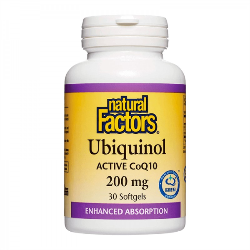 Ubiquinol Active CoQ10 200 мг 30 гел-капсули | Swanson