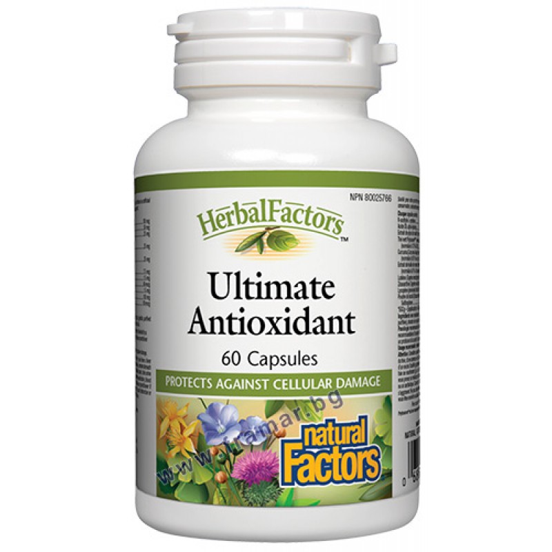 Ultimate Antioxidant 336 mg 60 capsules | Natural Factors