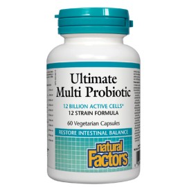 Ultimate Probiotic 12 щама 60 веге капсули | Natural Factors