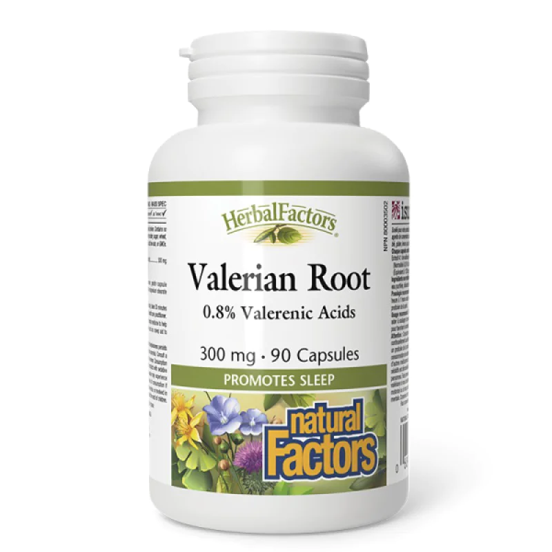 Valerian Root 300 мг 90 капсули | Natural Factors