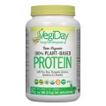 VegiDay 100% Plant-Based Protein Powder Unflavoured 840 гр | Natural Factors