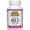 Vitamin B12 Cyanocobalamin 1000 мкг 90 таблетки | Natural Factors