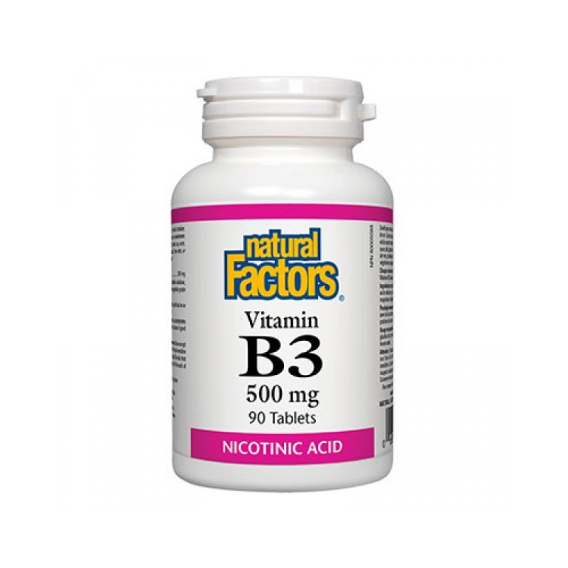 Витамин В3 100 мг 90 таблетки Natural Factors