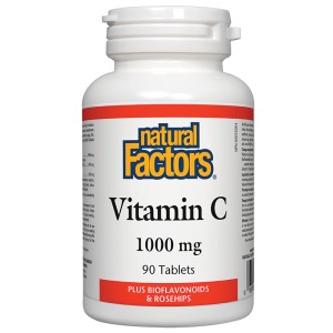 Vitamin C + Bioflavonoids & Rosehips 1000 мг 90 таблетки | Natural Factors