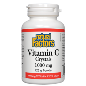 Vitamin C Crystals 1000 mg 125 g I Natural Factors